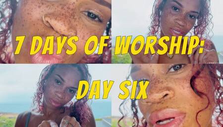 7 Days Of Worship: Day Six- Ebony Femdom Goddess Rosie Reed Slave Love Addiction Training- 1080p HD