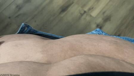 The Aftermath of Ripping 2 Pairs of Jeans in Under 1 Hour