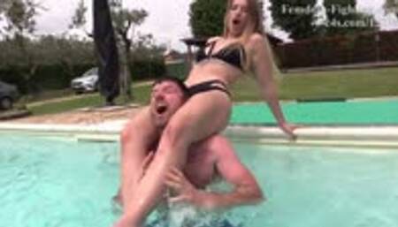 Sweet Aura in - Poolside Beatdown - Lesson for a Loser
