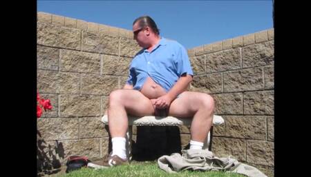 Outdoor Park Jerkoff 1