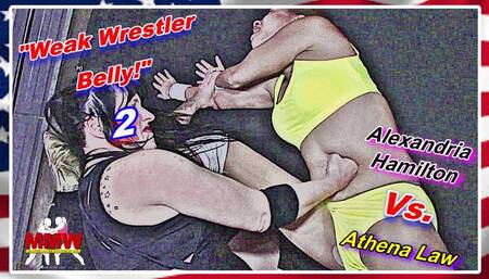 Weak Wrestler Belly! 2