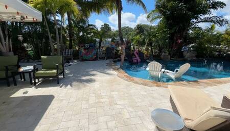 Cute Girl Next Door Kelsey Kane Wants White Guy to Creampie Her by His Pool