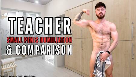 Teacher small penis humiliation and comparison