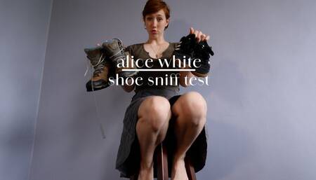 Stinky Shoe Sniff Test