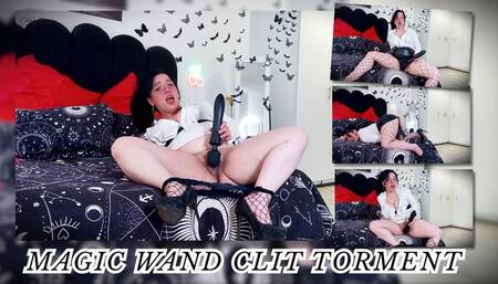 Magic Wand Clit Torment
