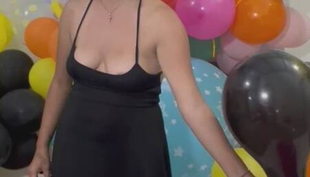 Pop balloons with pump