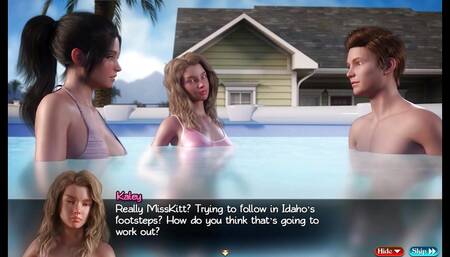 Treasure of Nadia - Ep 21 - I Fuck My Juicy Neighbour on My Landlady's Bed by Misskitty2k