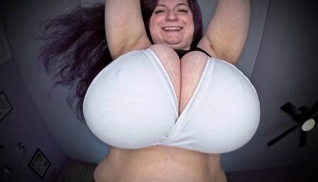 White Bra In Your Face HD