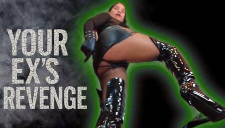 Your ex´s revenge she transforms in front of you- Reina Leather