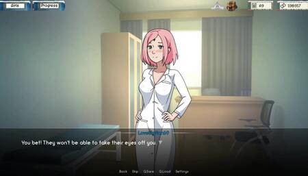 Kunoichi Trainer - Naruto Trainer v0.19.1 Part 98 Sakura the Sexy Doctor by Loveskysan69