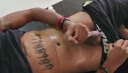 I masturbate in my kitchen
