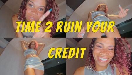 Time 2 Ruin Your Credit- Ebony Femdom Goddess Rosie Reed EXTREME Financial Domination Humiliation Fantasy for Dummy Pay Piggies- standard definition