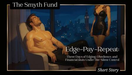 Edge-Pay-Repeat: Three Days of Edging, Obedience, and Financial Ruin Under Her Silent Control { FinDom Short Story }