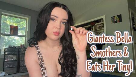 Giantess Bella Smothers and Eats Her Tiny! (1080p)