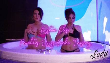 Custom Clip - Feuchtes Sissy-Cucki Teasing - GERMAN