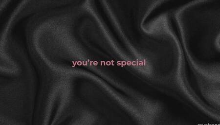 You’re Not Special – Complete Series (3 Episodes, Audio Only)