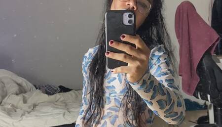 Nerd Sissy Femboy Solo Fuck