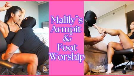 Sweaty Armpit and Foot Worship