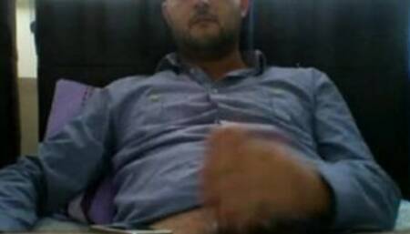 Big-Cock Hunk's Phone Cam Solo