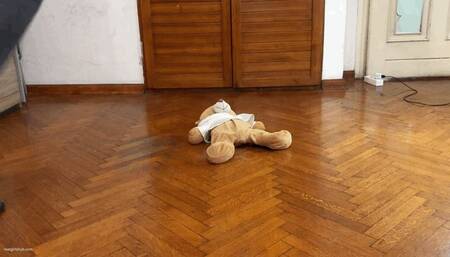 THREE GIRLS IN BOOTS CRUEL TRAMPLING TEDDY BEAR PLUSHIES DESTROYED - MP4 Mobile Version