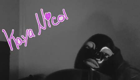 The Honor of Serving as KayaNicol’s Seat: Black and white