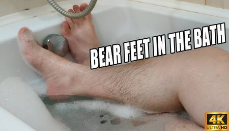 KingMarti: Bear Feet In The Bath - 4k UHD 2160p