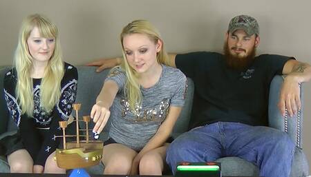 The loser eagerly pleases Trace exploring her body