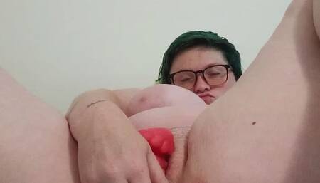 Ftm mutt fills his greedy boy hole