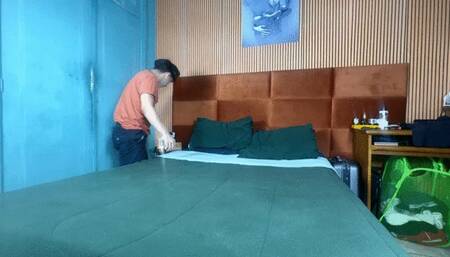 Fart domination on slave by Jak Harrys and Kobayashi full HD cam by Aline