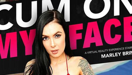 American Daydreams - Marley Brinx Fucking in the with Her Tattoos VR Porn