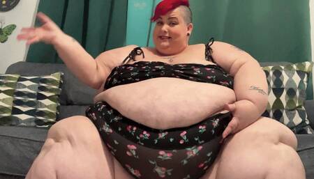 SSBBW Toilet Talk 2- An intimate bathroom chat SD