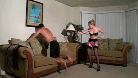 A Sadistic Back Whipping (MP4)