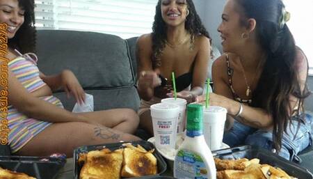 BTS and Mukbang with Meiko Honey and Sophia Quinn - Full HD