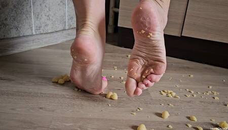 Crushing Pasta Barefoot