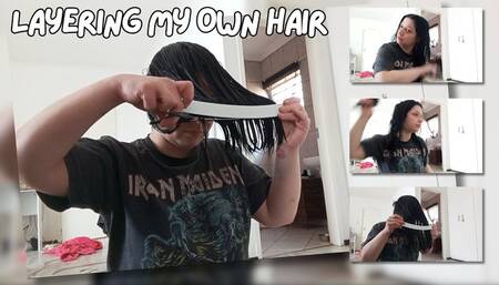 Layering My Own Hair