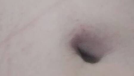 Smoking with a Cat Mask