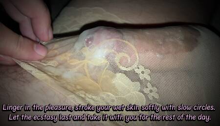 Tutorial for girls - How to masturbate to a powerful throbbing orgasm - JOI for girls - cum in panties