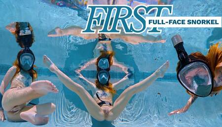 First Full-Face Snorkel - Jasper Reed - Masurbation