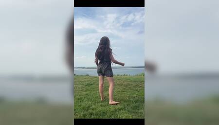 Why Not Celebrate the Moment with a Cartwheel?