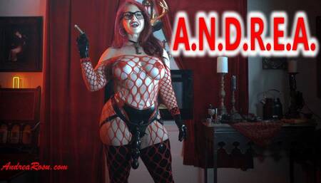 A.N.D.R.E.A - Domina Andrea Rosu Cyborg Alien Female Supremacy Mind Fucking With POV Strapon For Breeding Training 4k