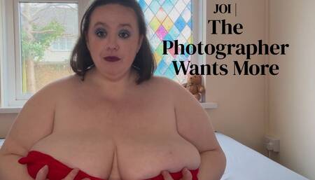British BBWSSBBW has a naughty photoshoot | JOI