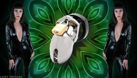 Locked, denied, pussyfree, sexless, pathetic - chastity mindfuck