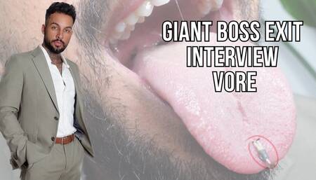 Giant boss exit interview | vore - Lalo Cortez