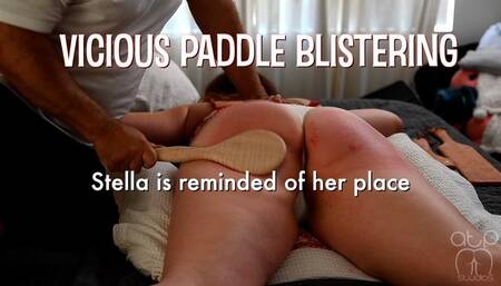 Vicious Paddle Blistering - Stella reminded of her Place - 3 - 720p