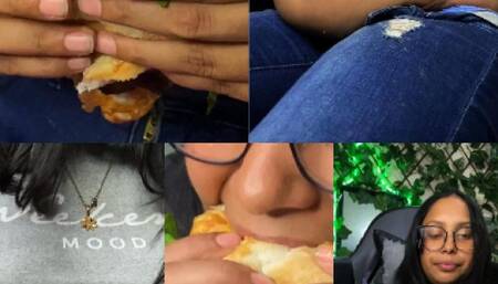 STUFFED PIGGY WITH HAMBURGER