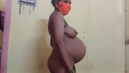 9 Months Pregnant POV Cowgirl and Reverse Cowgirl Fuck