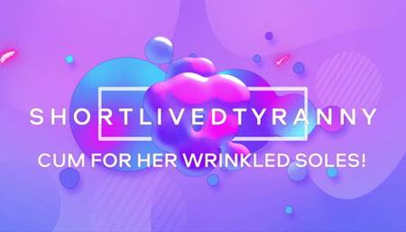 Cum for her WRINKLY Soles with Ms Peachy Soles and Pedsrmeds