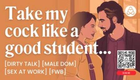 ASMR Audio Porn: Male Dom Teacher Fucks His Submissive Student At Work – Erotic Audio