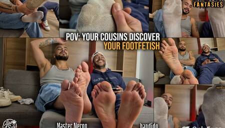 POV YOUR COUSINS DISCOVER YOUR FOOTFETISH