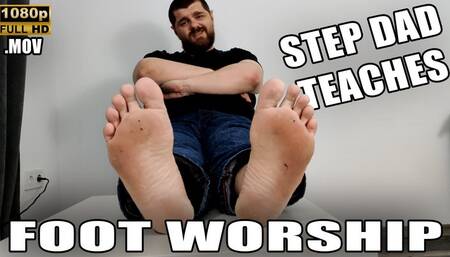 KingMarti:Stepdad Teaches Foot Worship - Full HD 1080p - MOV
